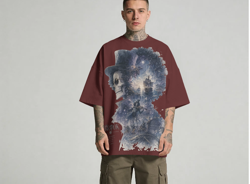KAIZEN TOKYO — BROOK "SOUL RECONCILIATION" LUXURY OVERSIZED TEE - Image 7