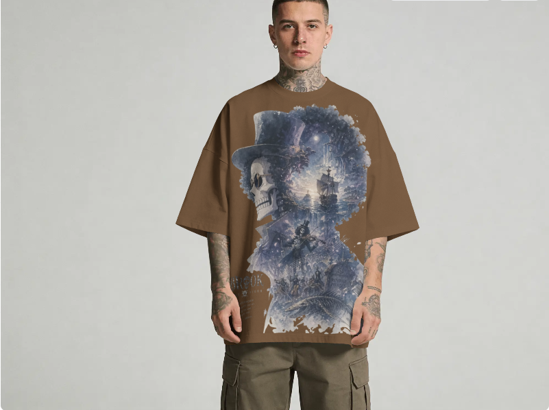 KAIZEN TOKYO — BROOK "SOUL RECONCILIATION" LUXURY OVERSIZED TEE - Image 6