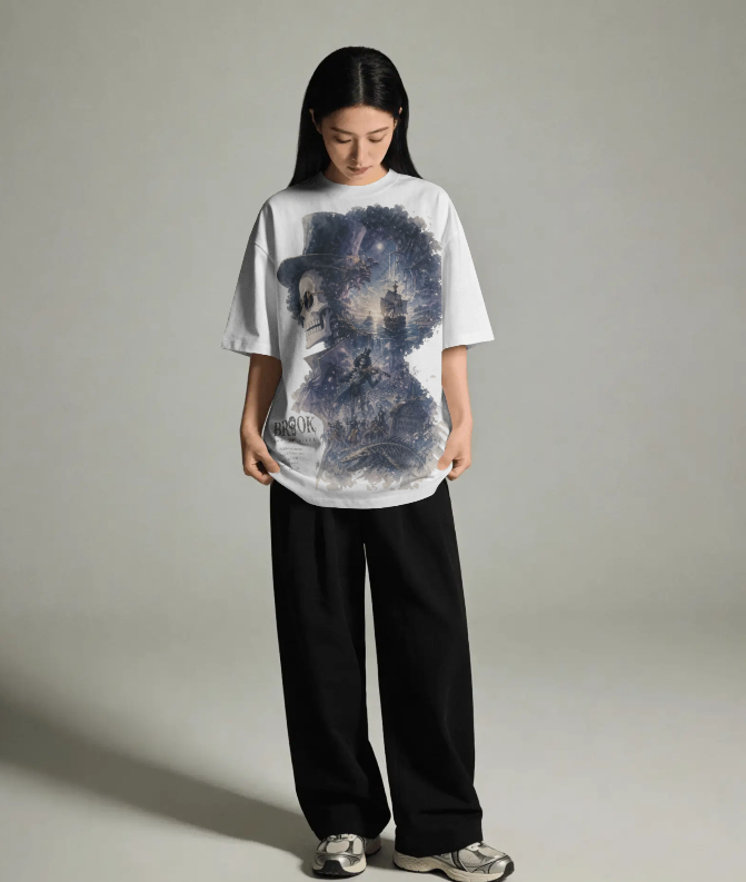 KAIZEN TOKYO — BROOK "SOUL RECONCILIATION" LUXURY OVERSIZED TEE - Image 5