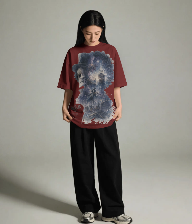 KAIZEN TOKYO — BROOK "SOUL RECONCILIATION" LUXURY OVERSIZED TEE - Image 4